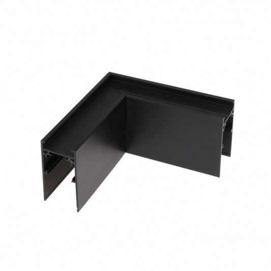 48V CLICK Track System Track Rail Corner Black