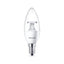 Philips LED E14 B35 Filament Kerzenform klar 5,5W = 40W 470lm 230V Warmweiß 2700K