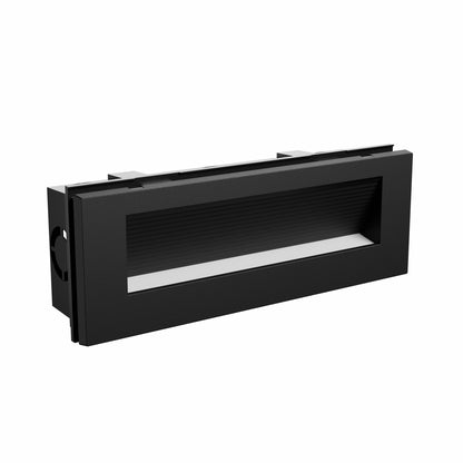 ENCANTA ASYMMETRIC LED Wandeinbauleuchte 6W CCT Außenleuchte IP54 Schwarz