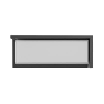 VERTO BLOCK LED Deckenleuchte 320x130mm 20W CCT Außenleuchte IP65 Schwarz