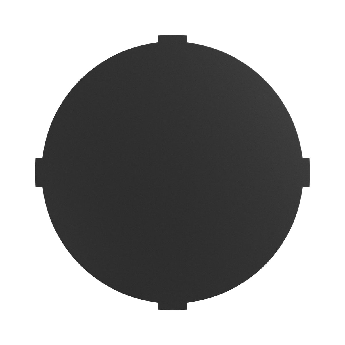 VERTO LED Deckenleuchte Ø17cm 10W CCT Außenleuchte IP65 Schwarz Cup