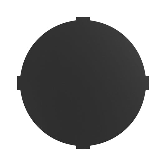 VERTO LED Deckenleuchte Ø17cm 10W CCT Außenleuchte IP65 Schwarz Cup