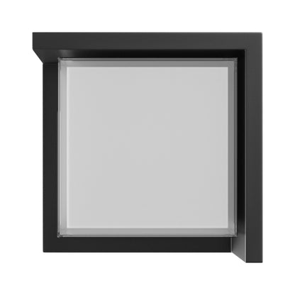 VERTO LED Deckenleuchte 160x160mm 10W CCT Außenleuchte IP65 Schwarz Edge