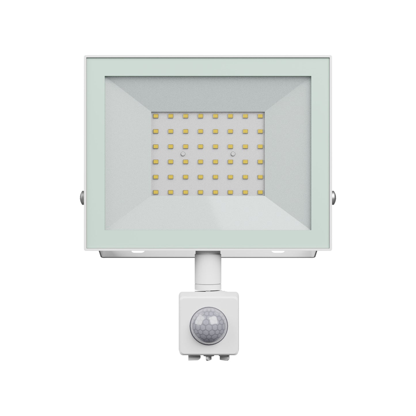 NOCTIS LUX 4 LED Fluter Außenleuchte mit Bewegungsmelder 50W IP65/IP44 3000K Weiß