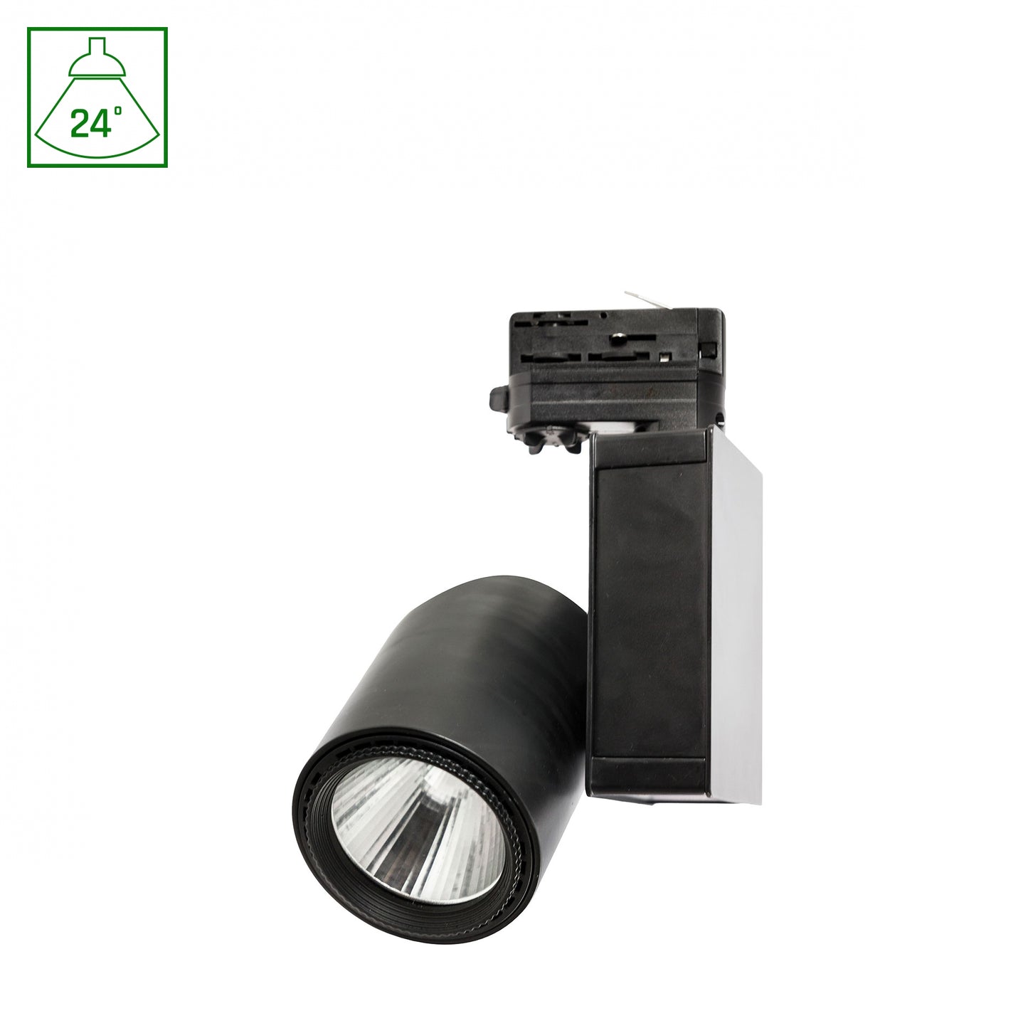 MADARA LED Stromschienenstrahler 3-Phasen 30W 24° Warmweiß Schwarz
