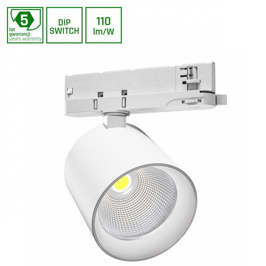ARTEMIDA MAXI 2 LED Stromschienenstrahler 3-Phasen 32-40W 36/60° Warmweiß Weiß