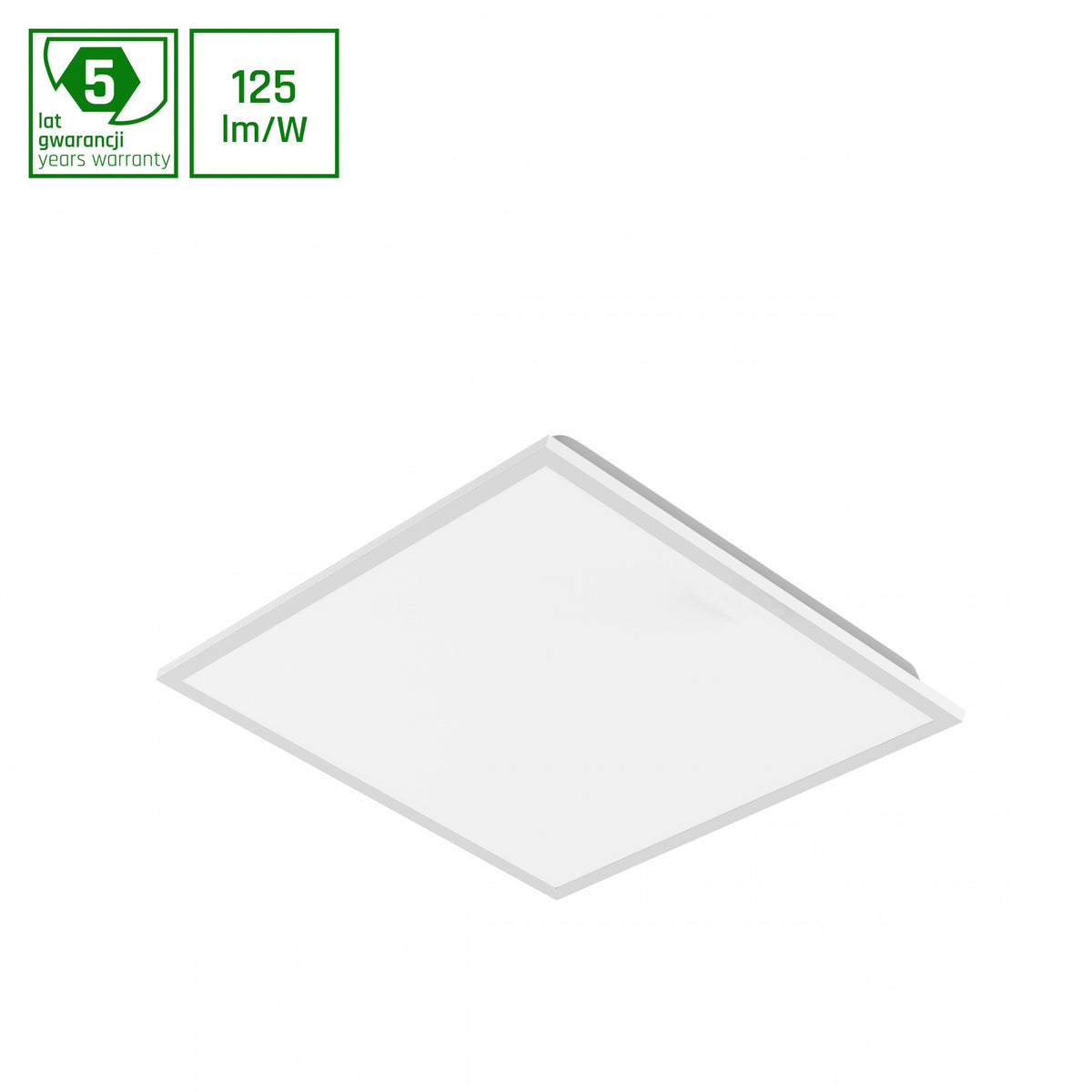 ALGINE LED Panel 60x60cm 40W 4000K DALI Dimmbar 600X600X28