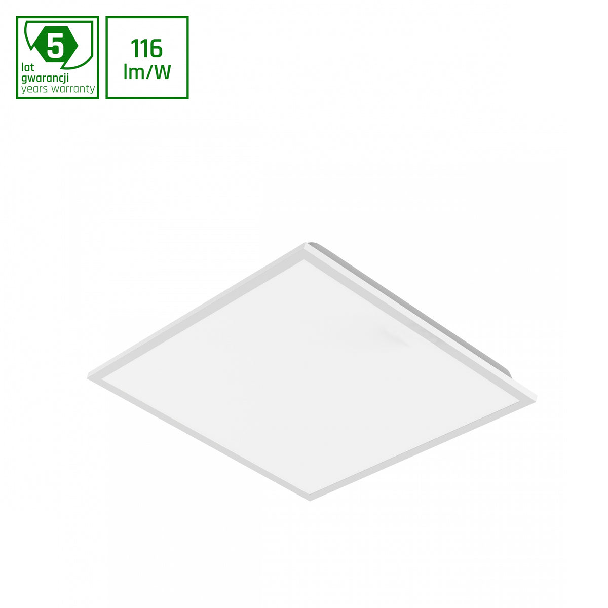 ALGINE LED Panel 60x60cm 40W 4000K DALI Dimmbar IP40