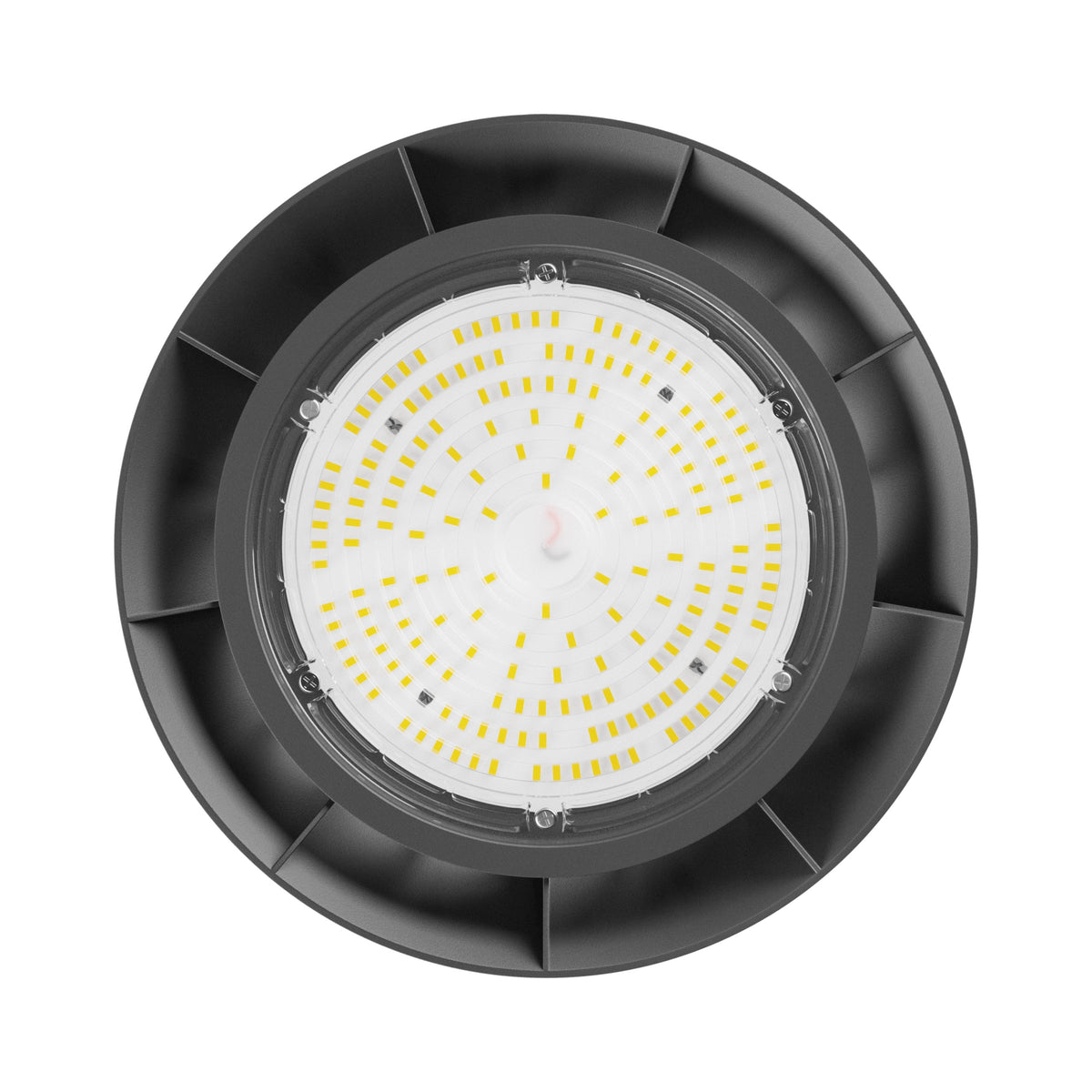 PLATEO 3 LED Hallenstrahler 100W 90° Neutralweiß 1-10V Dimmbar IP65 Schwarz