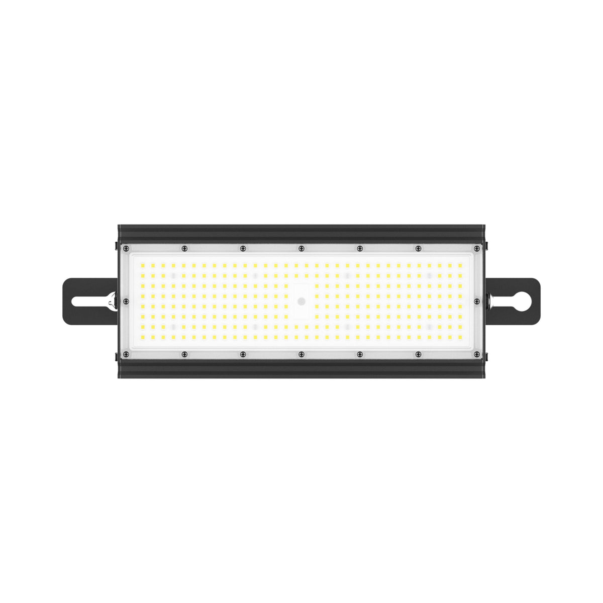 HALLS LINE 2 LED Hallenstrahler 75W 90° Neutralweiß 0-10V Dimmbar IP66 Schwarz