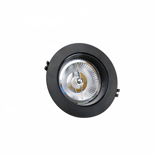 MDD MAXI PC UNO LED Einbaustrahler Spots Ø140mm GU10 Schwarz