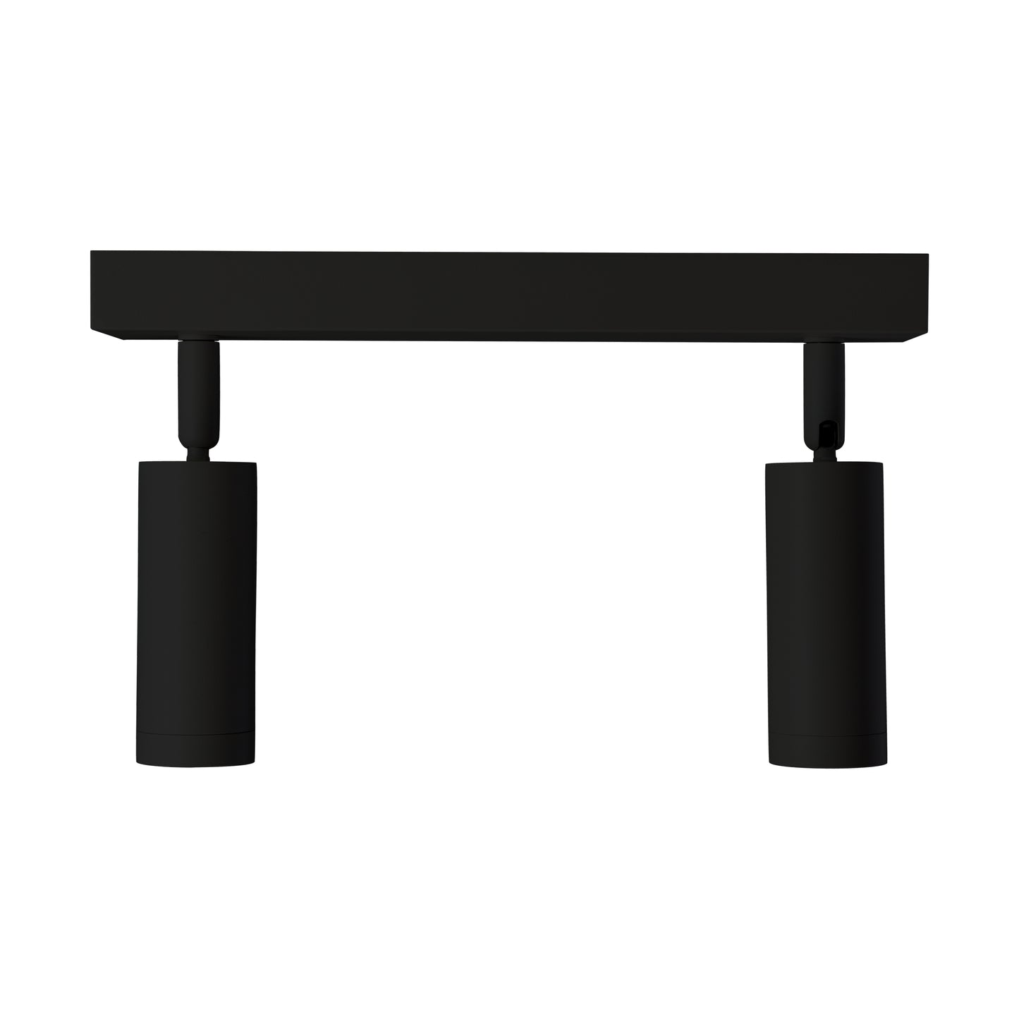 Spectrum LED Deckenleuchte Madara Slim 2x GU10 MR11 schwenkbar IP20 schwarz max. 4W rund