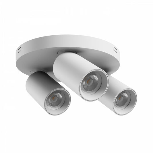 MADARA ALTRO LED Deckenleuchte Ø22cm 3-flammig GU10 Weiß
