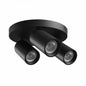 MADARA ALTRO LED Deckenleuchte Ø22cm 3-flammig GU10 Schwarz