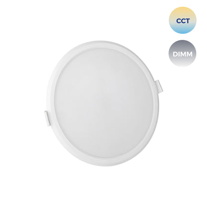 Spectrum LED Panel SMART Home recessed light 12W round white 1150lm Alexa Google Warm to Cold 3000K-6500K DIMMABLE