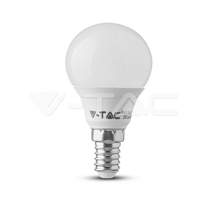 V-TAC LED E14 G45 Tropfenform 5,5W=40W 470lm 180° 230V Warmweiß 2700K