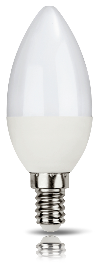 Bellight LED E14 C35 Kerzenform 5W = 40W 230V  Leuchtmittel 400lm 200° Kaltweiß 6500K