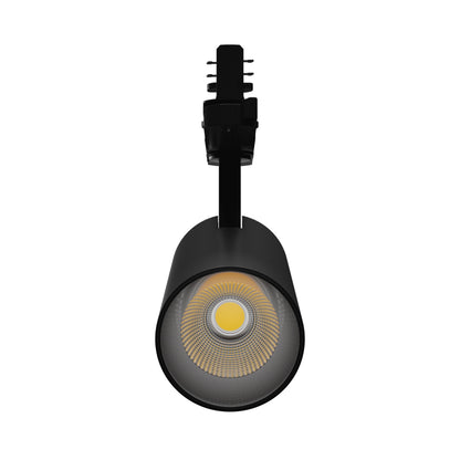LED 3-Phasen Stromschienenstrahler ANDROMEDA 15-27W 3000lm Schwarz 36°/60° 230V IP20 Warmweiss 3000K