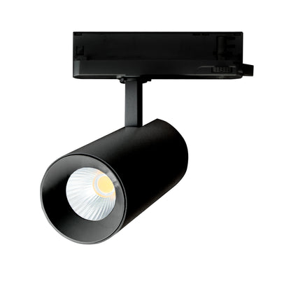 LED 3-Phasen Stromschienenstrahler ANDROMEDA 15-27W 3000lm Schwarz 36°/60° 230V IP20 Warmweiss 3000K