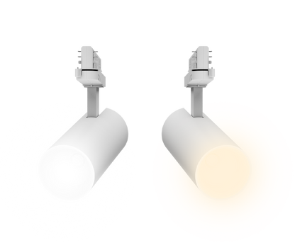 LED 3-Phasen Stromschienenstrahler ANDROMEDA 15-27W 3000lm Schwarz 36°/60° 230V IP20 Warmweiss 3000K