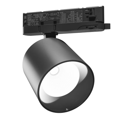 LED 3-Phasen Stromschienenstrahler ARTEMIDA MAXI 12-42W 1300-3800lm schwarz 36°/60° Neutralweiss 4000K