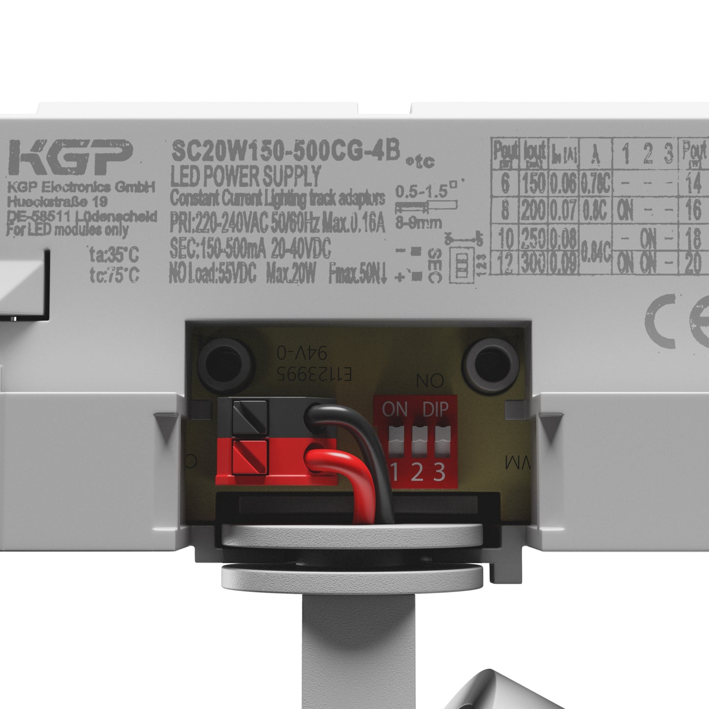 LED 3-Phasen Stromschienenstrahler ARTEMIDA MINI 6,5-20W 2300lm weiss 36°/60° 230V IP20 Warmweiss 3000K