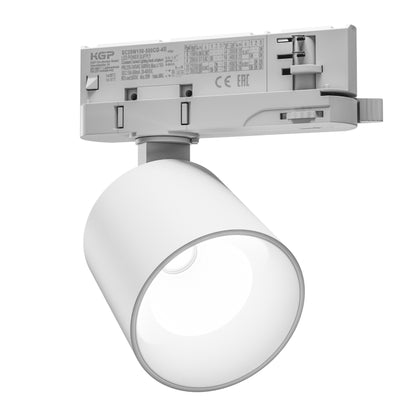 LED 3-Phasen Stromschienenstrahler ARTEMIDA MINI 6,5-20W weiss 36°/60° DIP SWITCH 600-1700lm IP20 Neutral 4000K