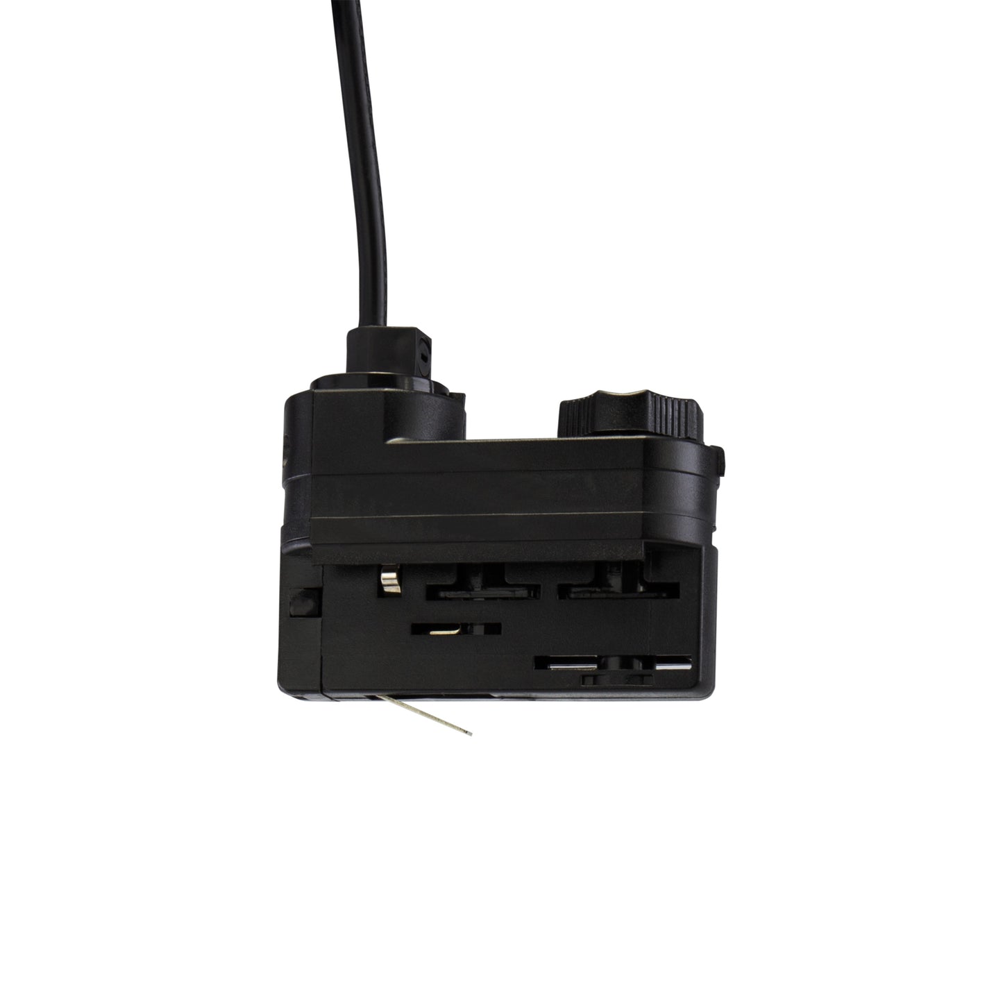 Spectrum LED 3-Phasen Stromschienenstrahler Chloe GU10 MR11 Spot Pendelleuchte IP20 max. 25W schwarz kürzbar verstellbar
