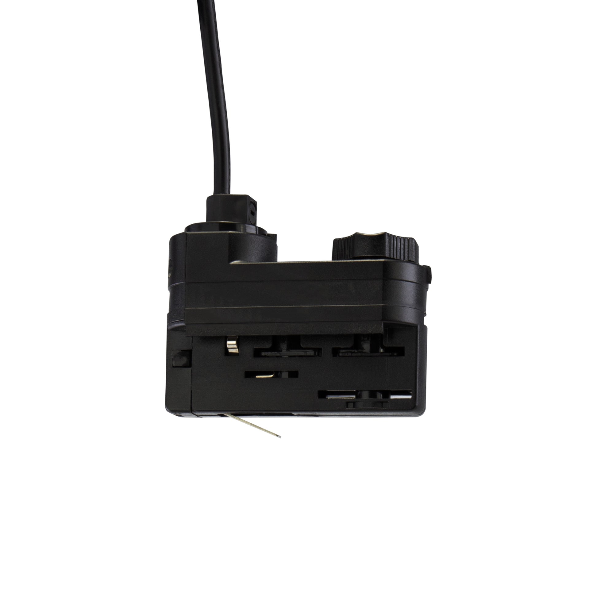 Spectrum LED 3-Phasen Stromschienenstrahler Chloe GU10 MR11 Spot Pendelleuchte IP20 max. 25W schwarz kürzbar verstellbar
