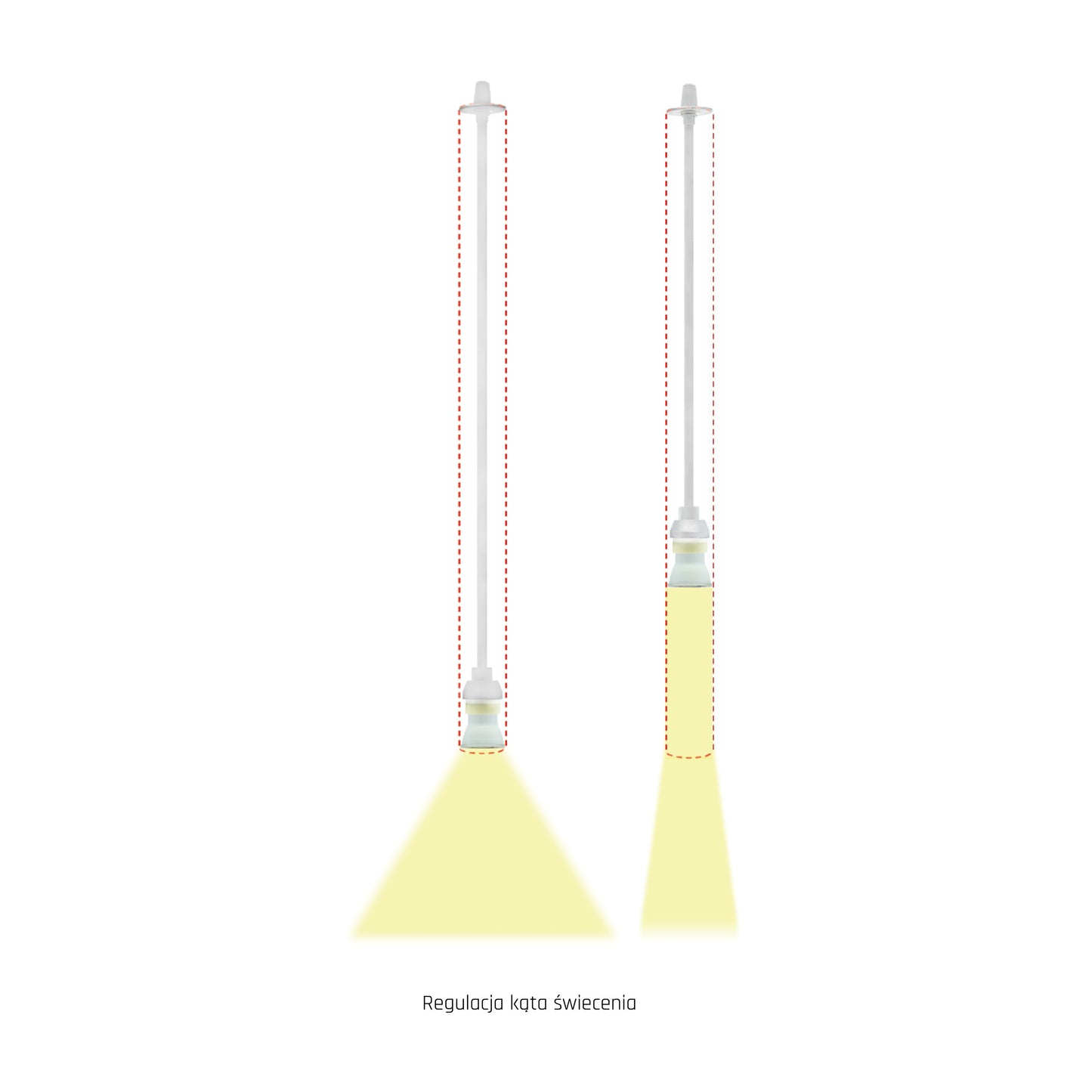 Spectrum LED 3-Phasen Stromschienenstrahler Chloe GU10 MR11 Spot Pendelleuchte IP20 max. 25W weiss kürzbar verstellbar