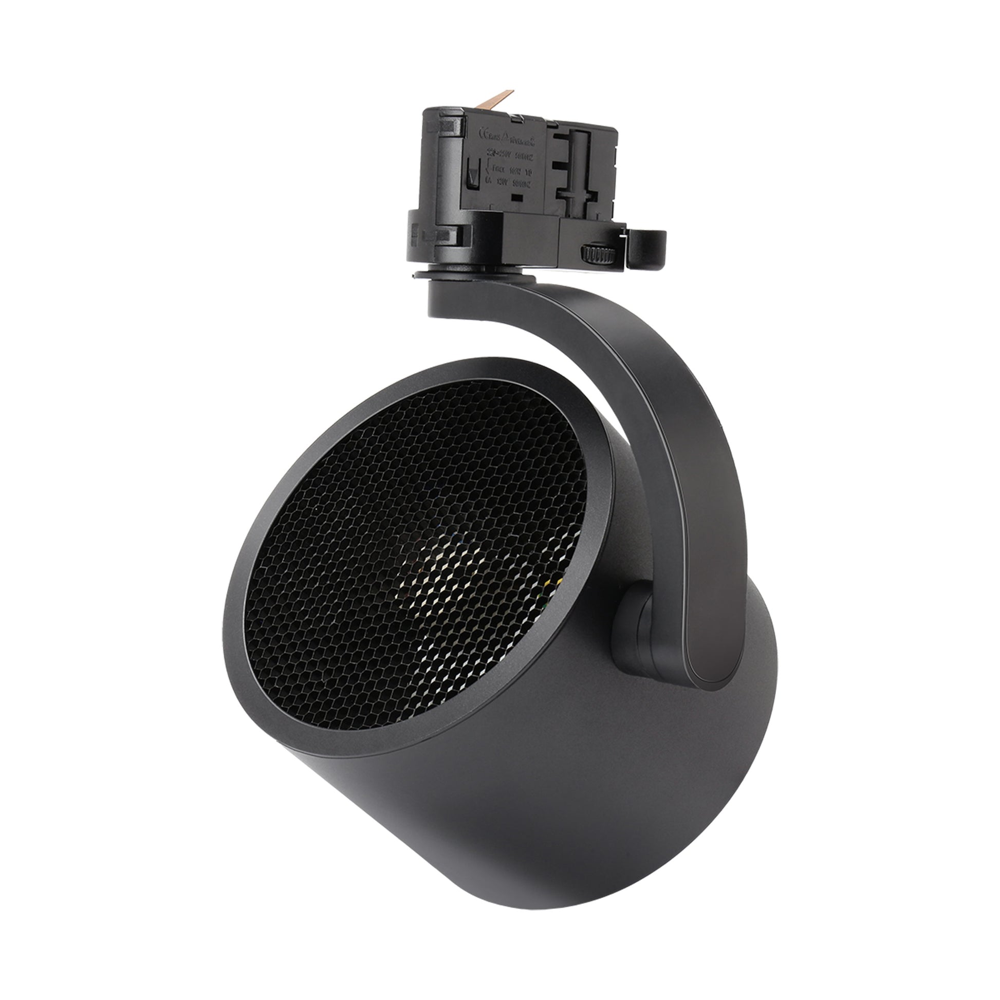 Spectrum LED 3-Phasen Stromschienenstrahler MADARA AR111 GU10 Spot 230V IP20 max. 25W schwarz