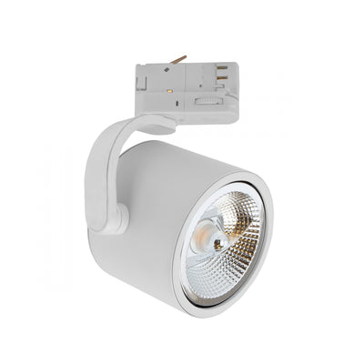 Spectrum LED 3-Phasen Stromschienenstrahler MADARA AR111 GU10 Spot 230V IP20 max. 25W weiss