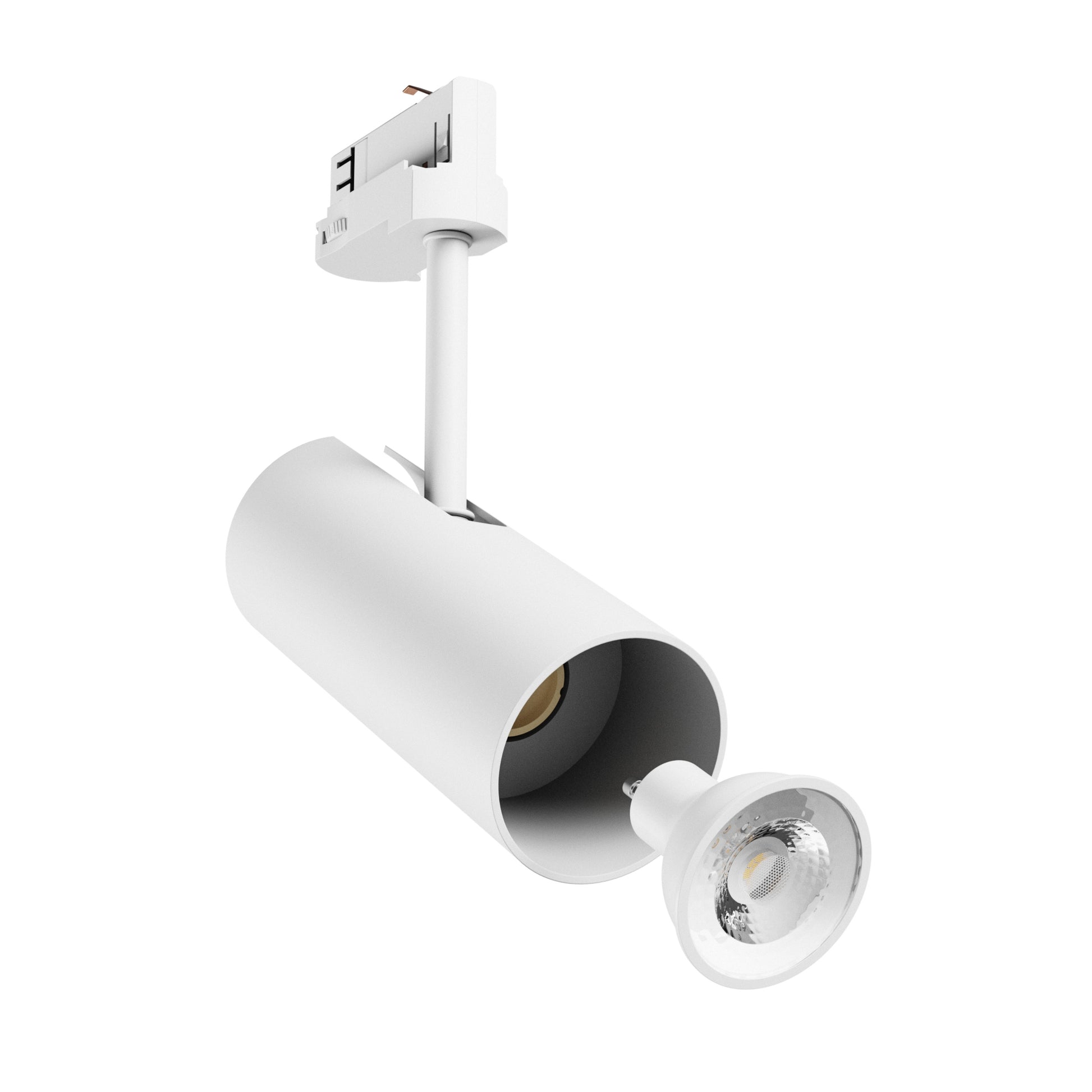 LED 3-Phasen Stromschienenstrahler MADARA LIBRA GU10 IP20 max. 10W weiss