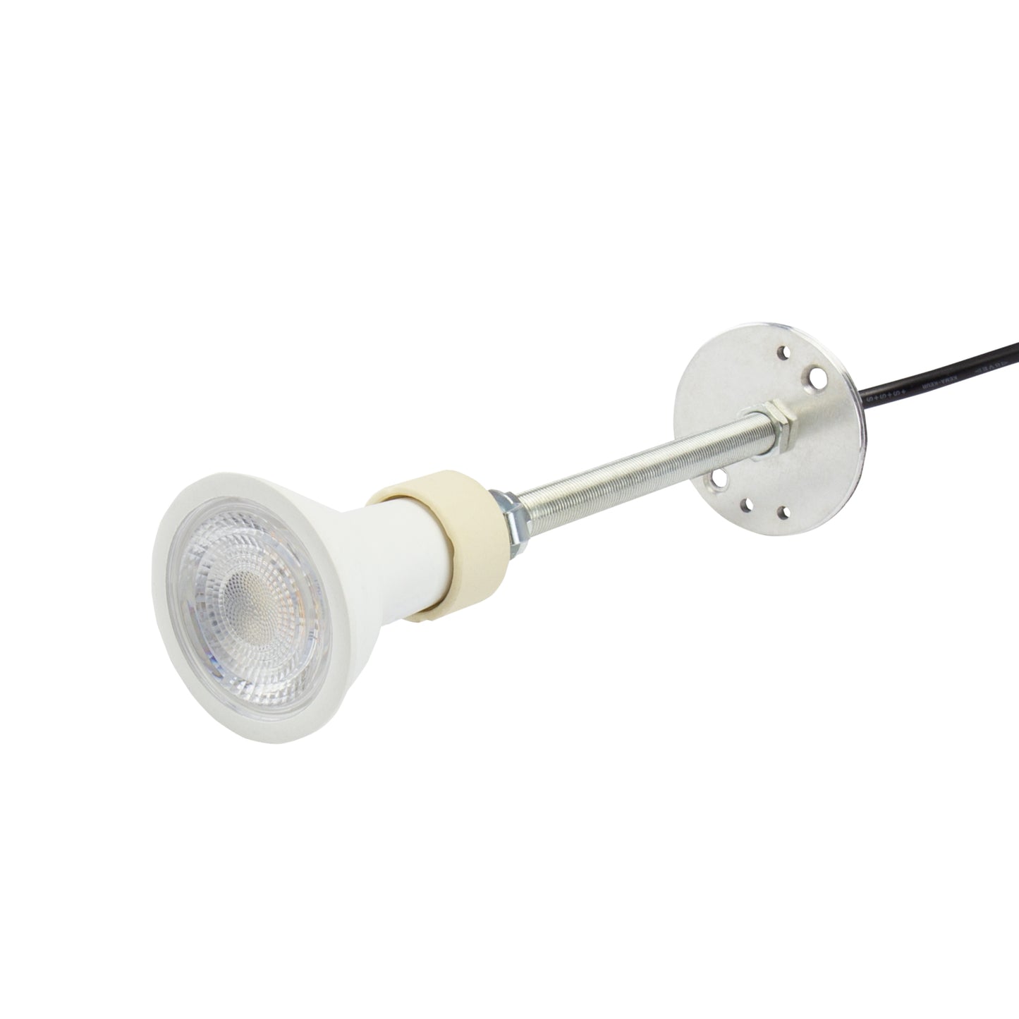 LED 3-Phasen Stromschienenstrahler MADARA MINI II GU10 Pendelleuchte kürzbar IP20 max. 10W schwarz