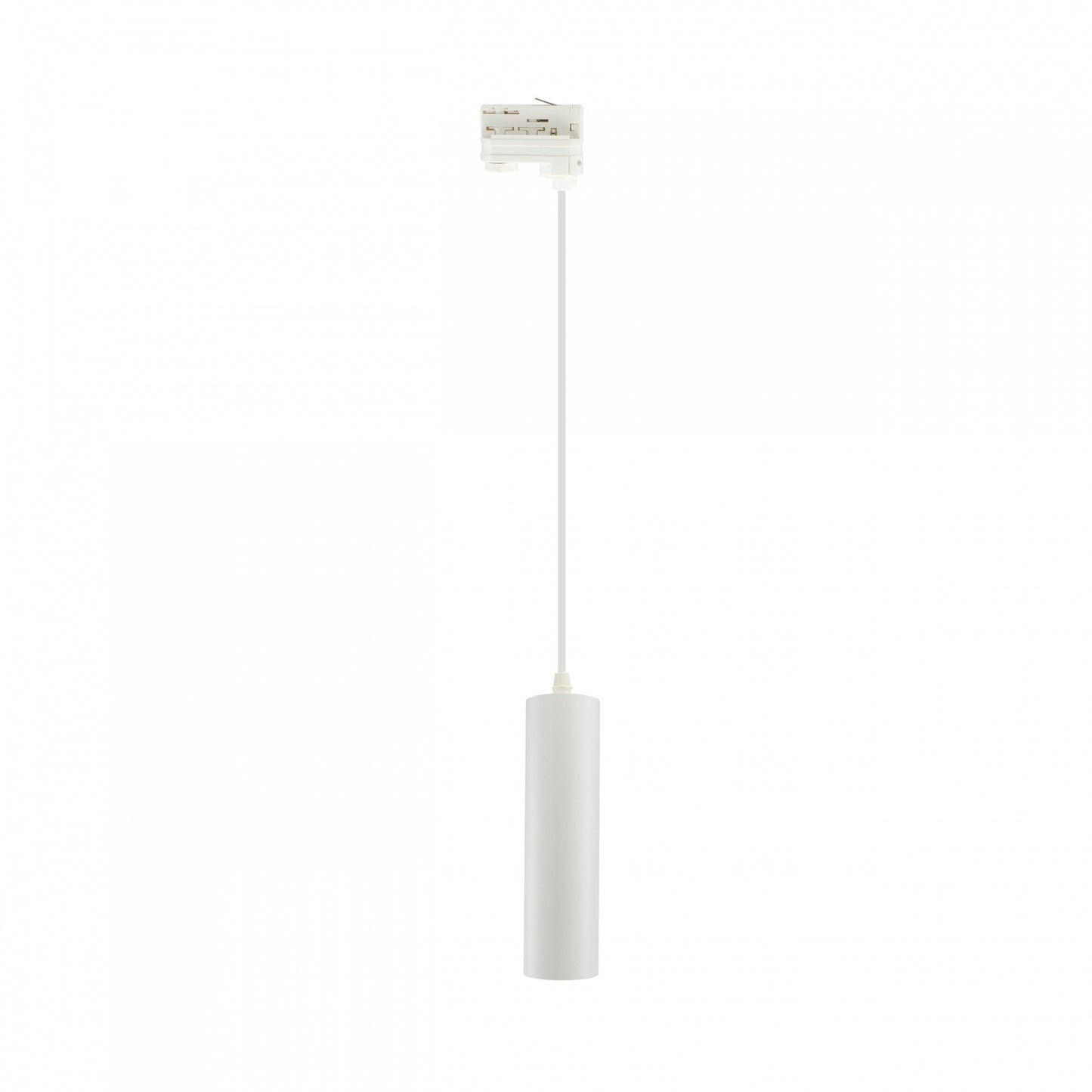 LED 3-Phasen Stromschienenstrahler MADARA MINI II GU10 Pendelleuchte kürzbar weiss IP20 max. 10W rund