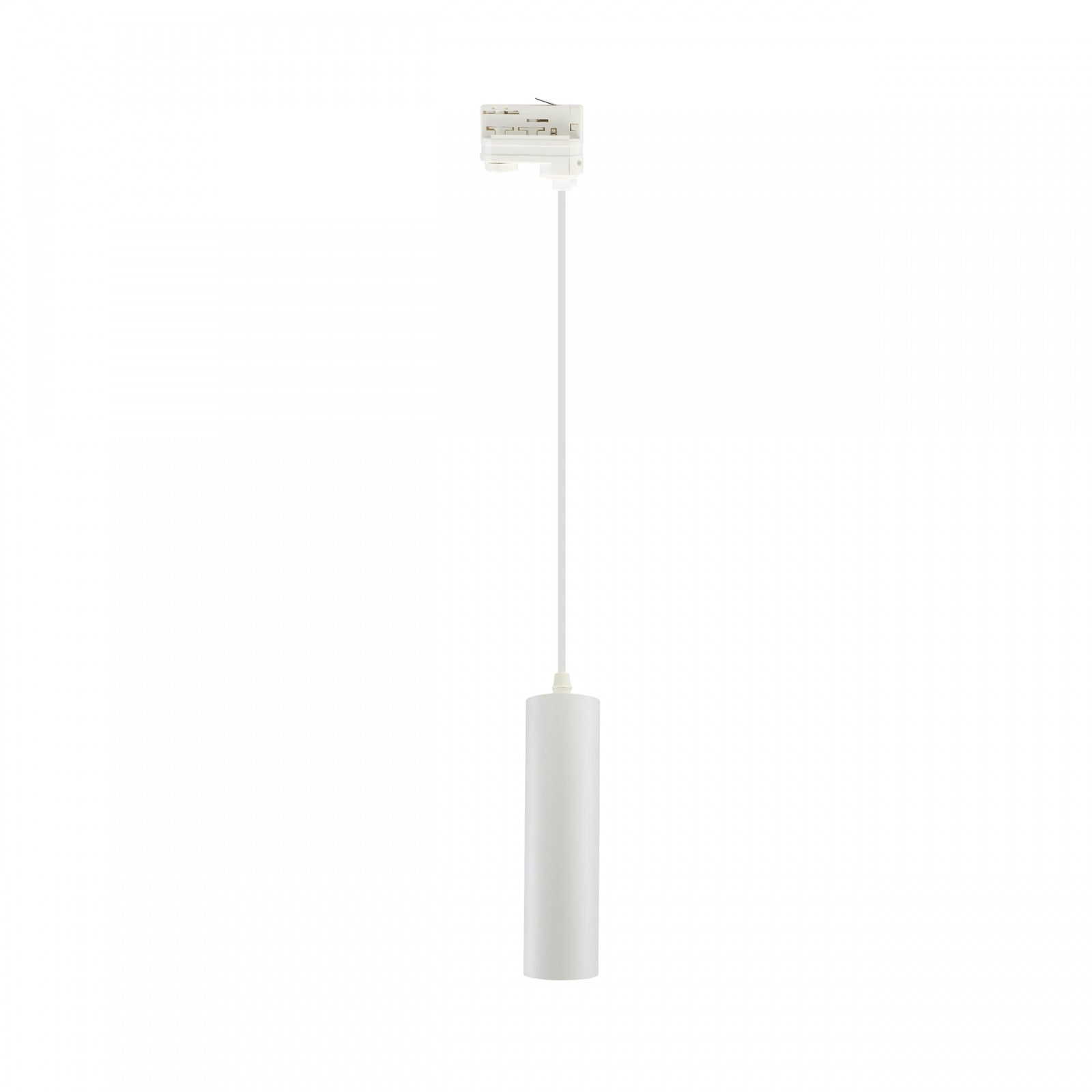 LED 3-Phasen Stromschienenstrahler MADARA MINI II GU10 Pendelleuchte kürzbar weiss IP20 max. 10W rund