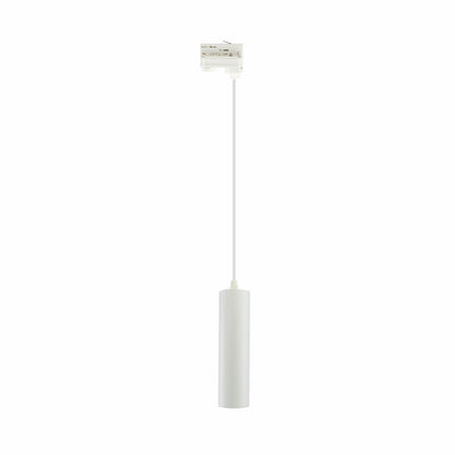 LED 3-Phasen Stromschienenstrahler MADARA MINI II GU10 Pendelleuchte kürzbar weiss IP20 max. 10W rund