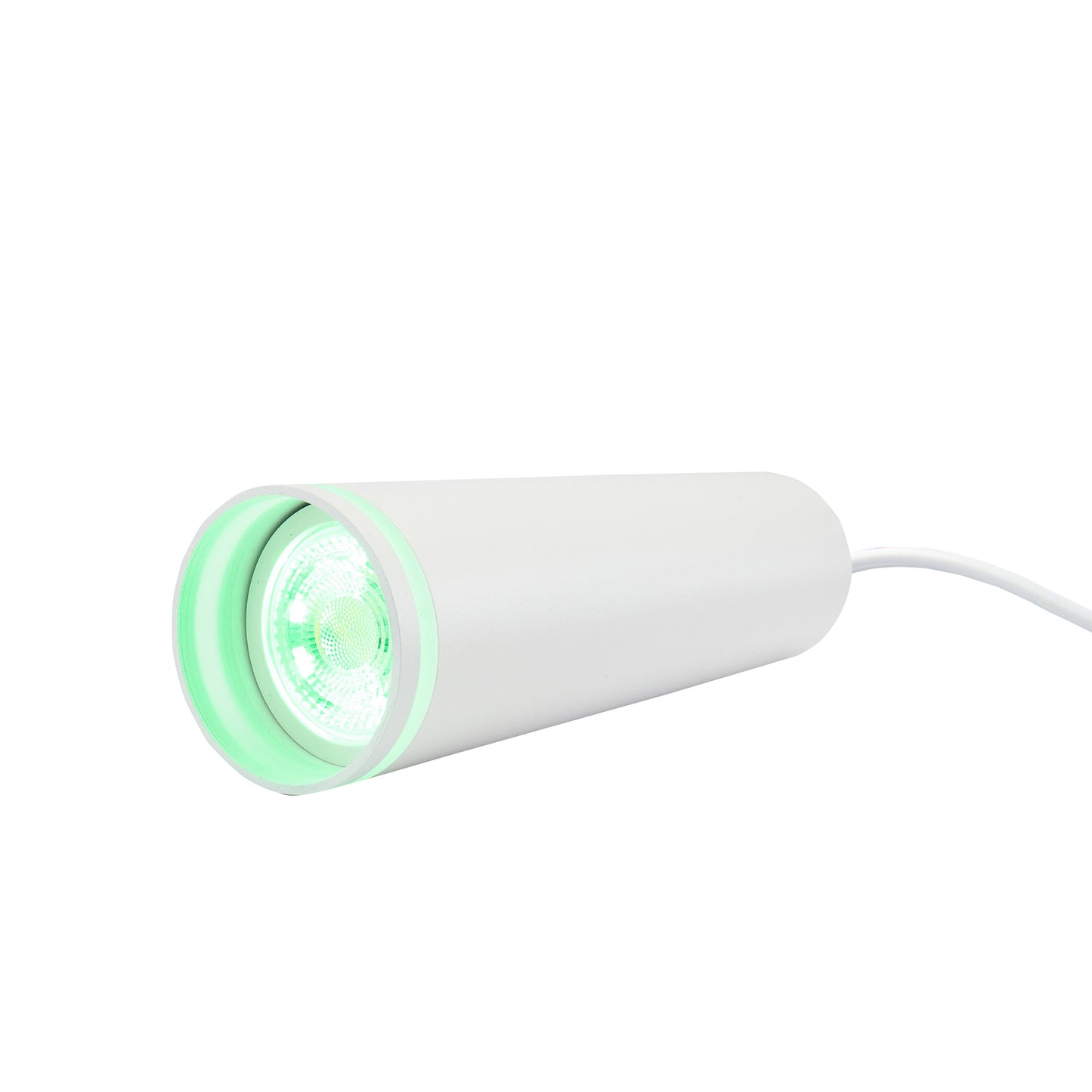 LED 3-Phasen Stromschienenstrahler MADARA MINI RING GU10 Pendelleuchte kürzbar weiss IP20 max. 10W rund