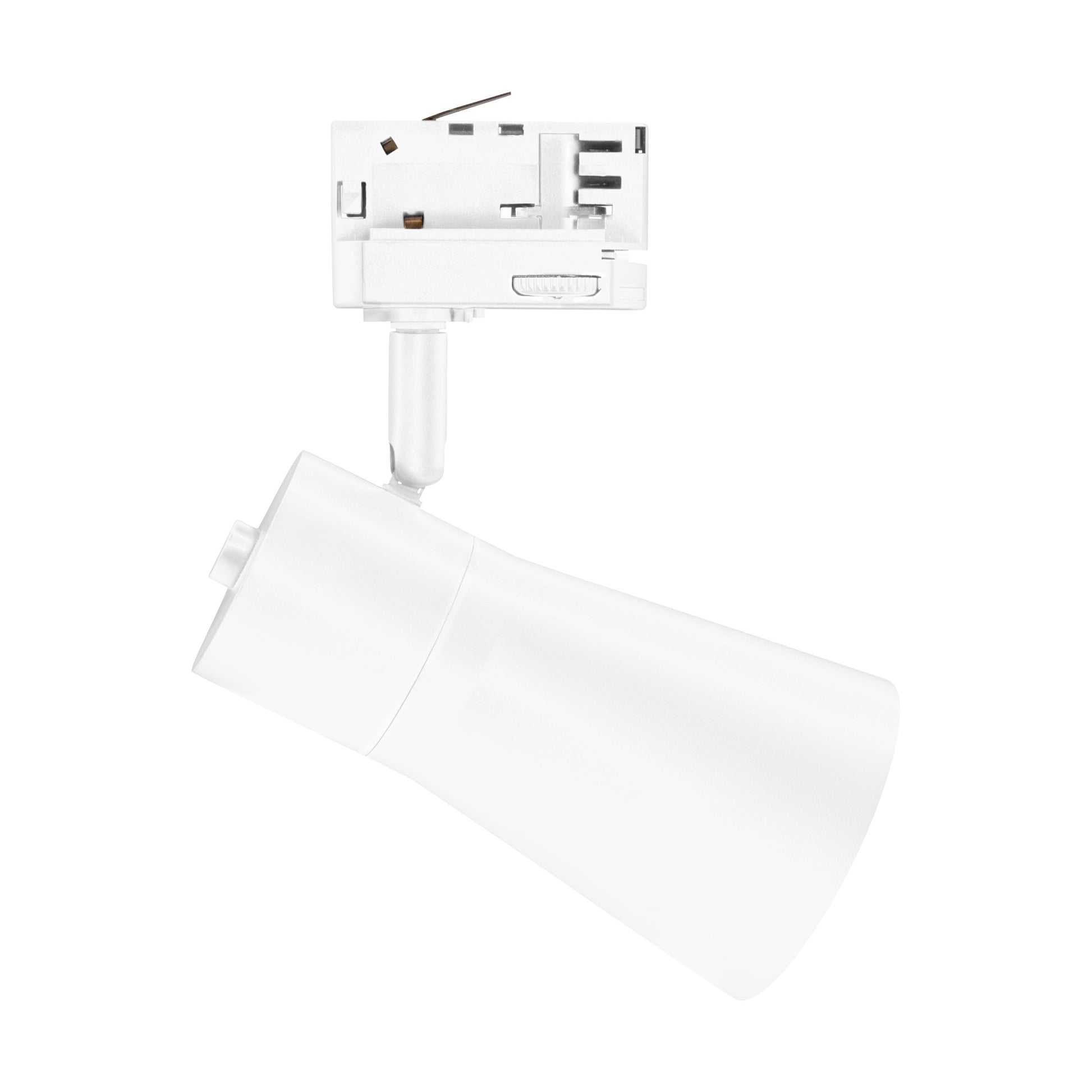 Spectrum LED 3-Phasen Stromschienenstrahler MADARA SCANDI GU10 Spot 230V IP20 max. 10W weiss verstellbar