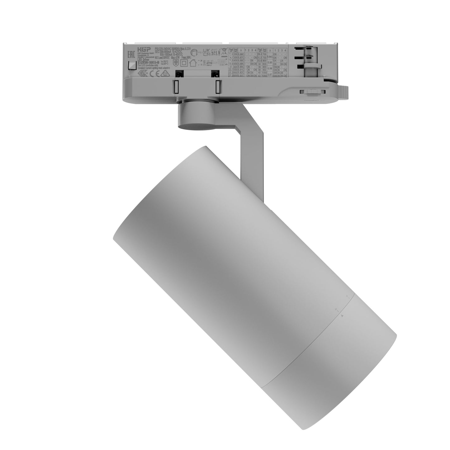 LED 3-Phasen Stromschienenstrahler PAVA 2 19-42W 1800-3200lm weiss 20-45° Neutralweiss 4000K