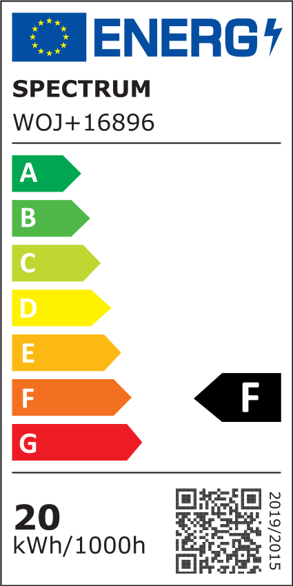 LED AR111 GU10 Premium Reflektor 20W schwarz 1800lm 30° 230V Warmweiss 2700K