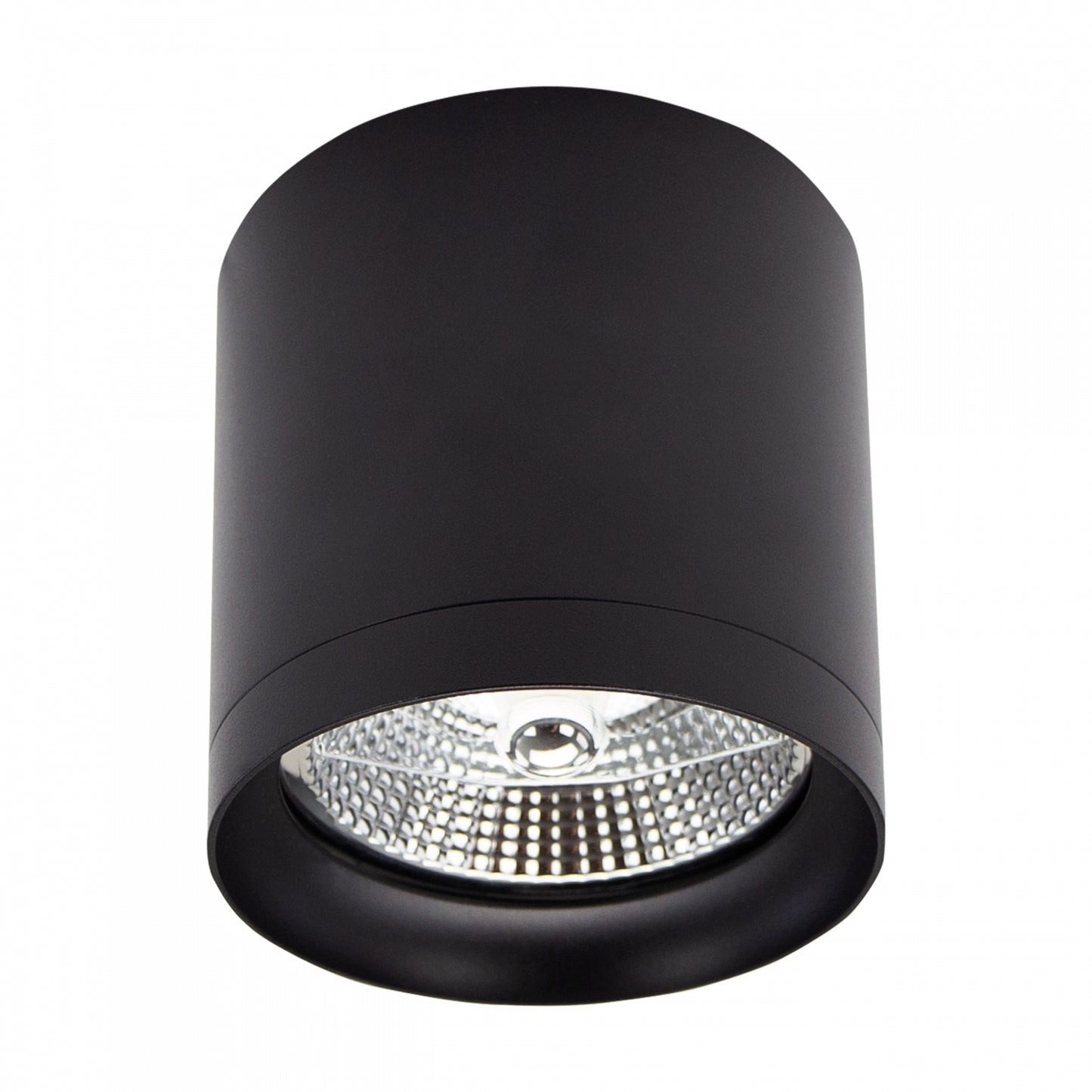 LED Aufbauleuchte Chloe AR111 GU10 schwarz blendfrei IP20 Reflektor 5,5W 550lm 24° Warmweiss 2700K