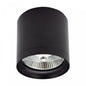 LED Aufbauleuchte Chloe AR111 GU10 schwarz blendfrei IP20 Reflektor 5,5W 550lm 24° Warmweiss 2700K
