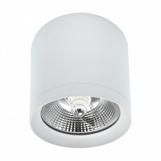 LED Aufbauleuchte Chloe AR111 GU10 weiss blendfrei IP20 Reflektor 5,5W 550lm 24° Warmweiss 2700K