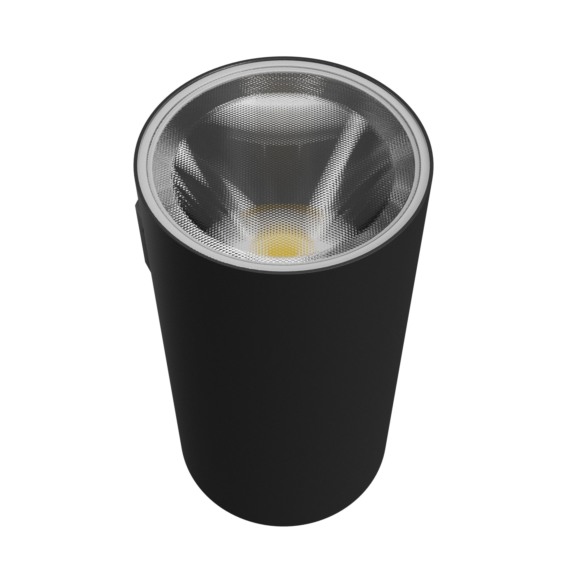 LED Aussenleuchte TORRE 18W 2000lm 30° IP54 Wandleuchte rund schwarz CCT 3000-6000K