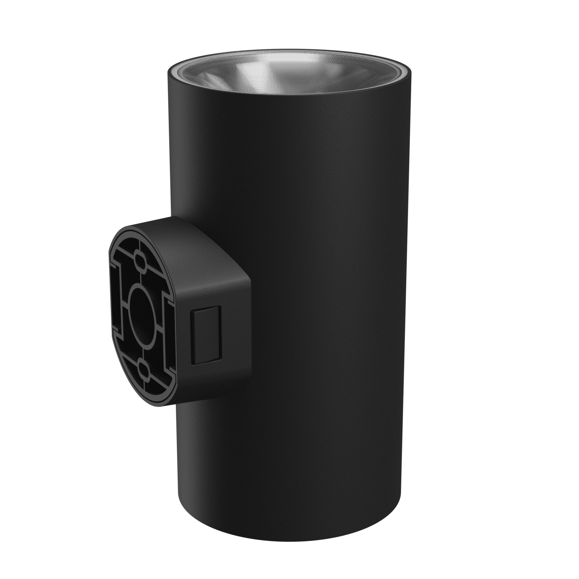 LED Aussenleuchte TORRE 18W 2000lm 30° IP54 Wandleuchte rund schwarz CCT 3000-6000K