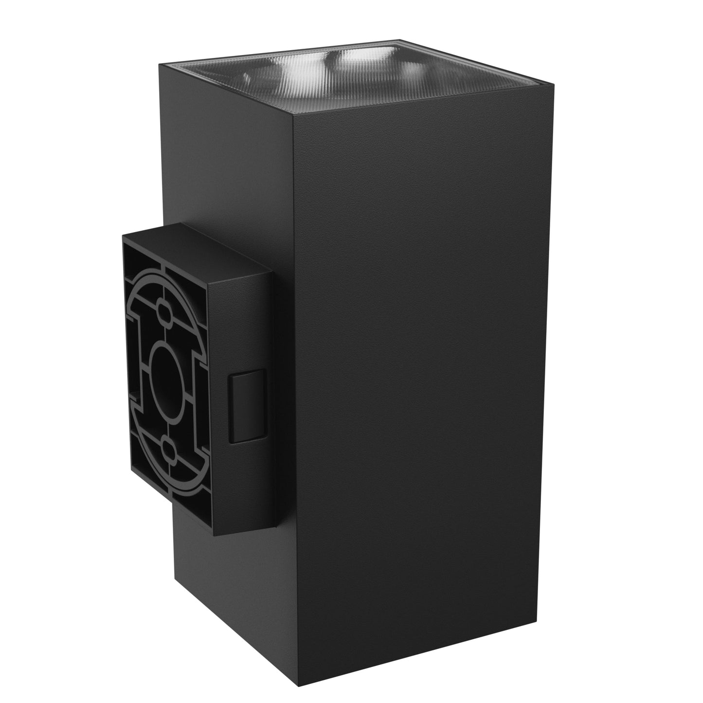 LED Aussenleuchte TORRE 18W 2000lm IP54 Wandleuchte eckig schwarz CCT 3000-6000K
