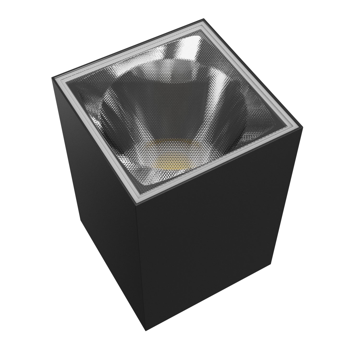 LED Aussenleuchte TORRE 9W 1000lm IP54 Wandleuchte eckig schwarz CCT 3000-6000K