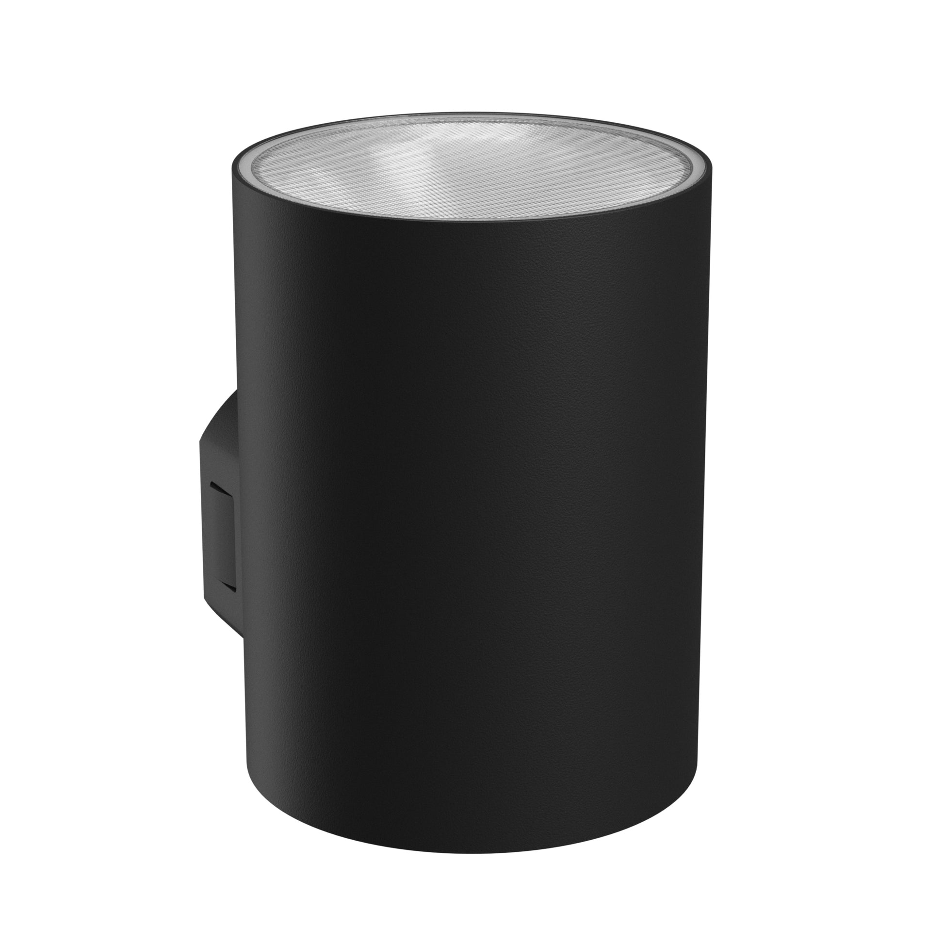 LED Aussenleuchte TORRE 9W 1000lm IP54 Wandleuchte rund schwarz CCT 3000-6000K