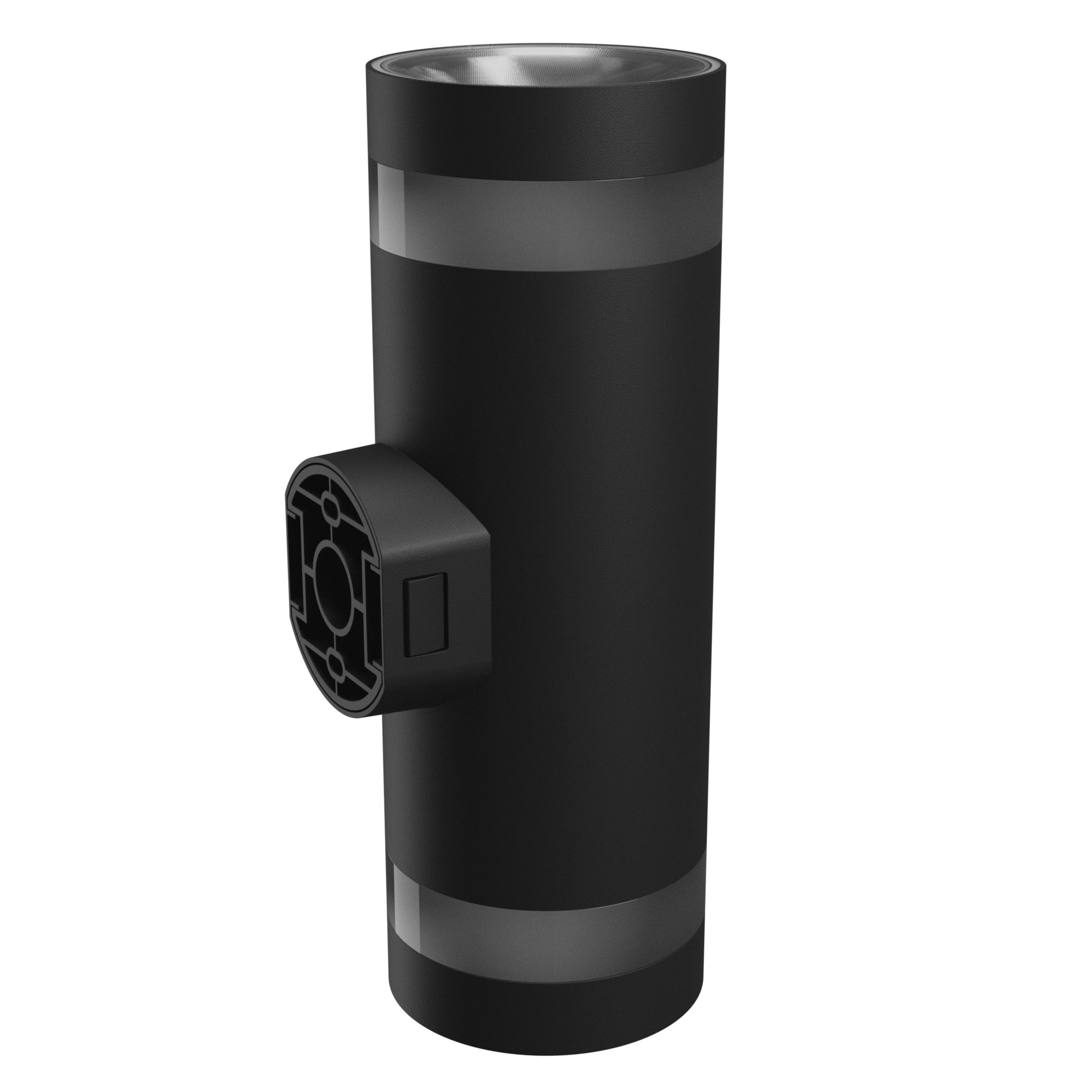 LED Aussenleuchte TORRE RING 18W 2000lm IP54 Wandleuchte rund schwarz CCT 3000-6000K